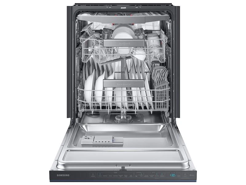 Samsung DW80R9950QN Bespoke AutoRelease 39dBA Dishwasher with Linear Wash in Fingerprint Resistant Navy Steel - Image 7