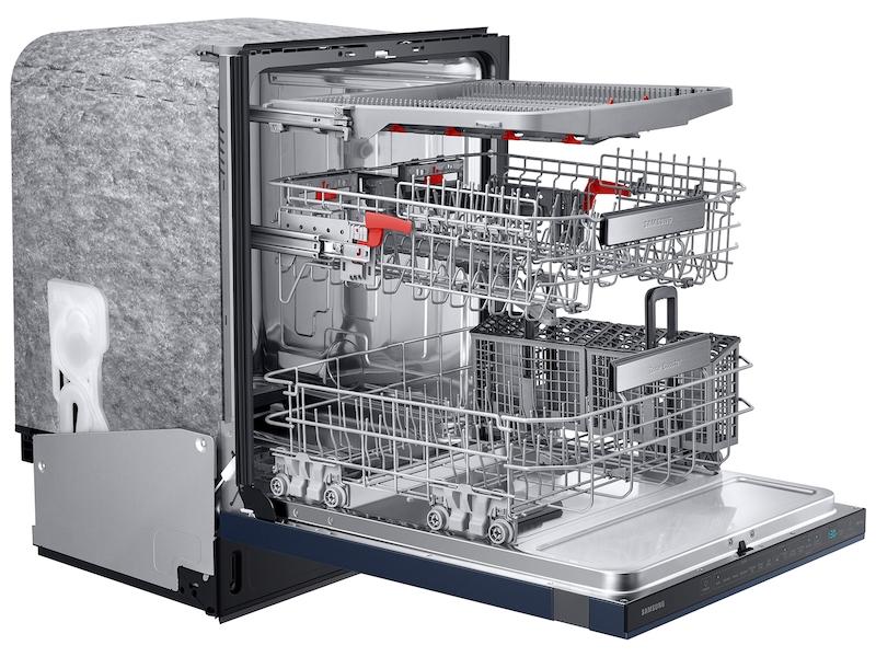 Samsung DW80R9950QN Bespoke AutoRelease 39dBA Dishwasher with Linear Wash in Fingerprint Resistant Navy Steel - Image 9