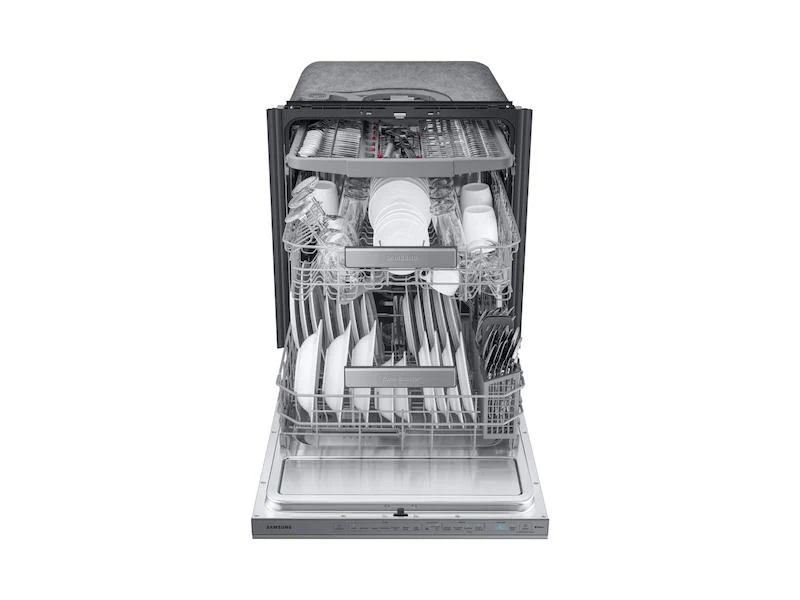 Samsung DW80R9950US AutoRelease Smart 39dBA Dishwasher with Linear Wash in Stainless Steel - Image 3
