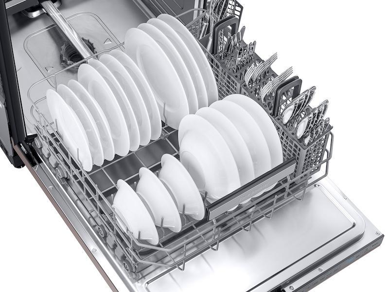 Bespoke Smart 39dBA Dishwasher with Linear Wash in Fingerprint Resistant Tuscan Steel - Image 11