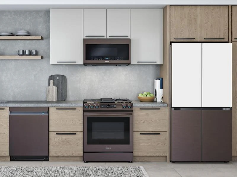 Bespoke Smart 39dBA Dishwasher with Linear Wash in Fingerprint Resistant Tuscan Steel - Image 4