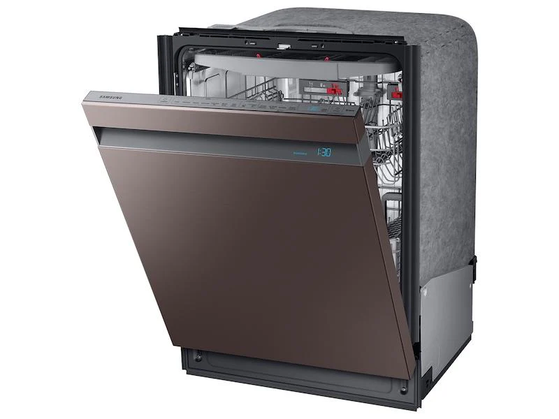 Bespoke Smart 39dBA Dishwasher with Linear Wash in Fingerprint Resistant Tuscan Steel - Image 5