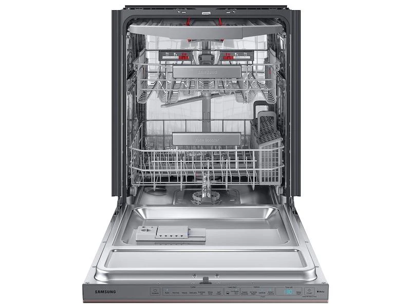 Bespoke Smart 39dBA Dishwasher with Linear Wash in Fingerprint Resistant Tuscan Steel - Image 6