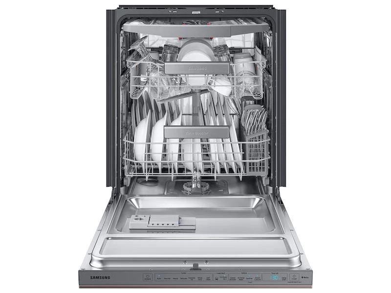 Bespoke Smart 39dBA Dishwasher with Linear Wash in Fingerprint Resistant Tuscan Steel - Image 7