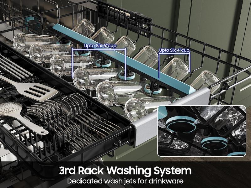 Samsung DW90F89T0USR Bespoke Smart Dishwasher - Image 4