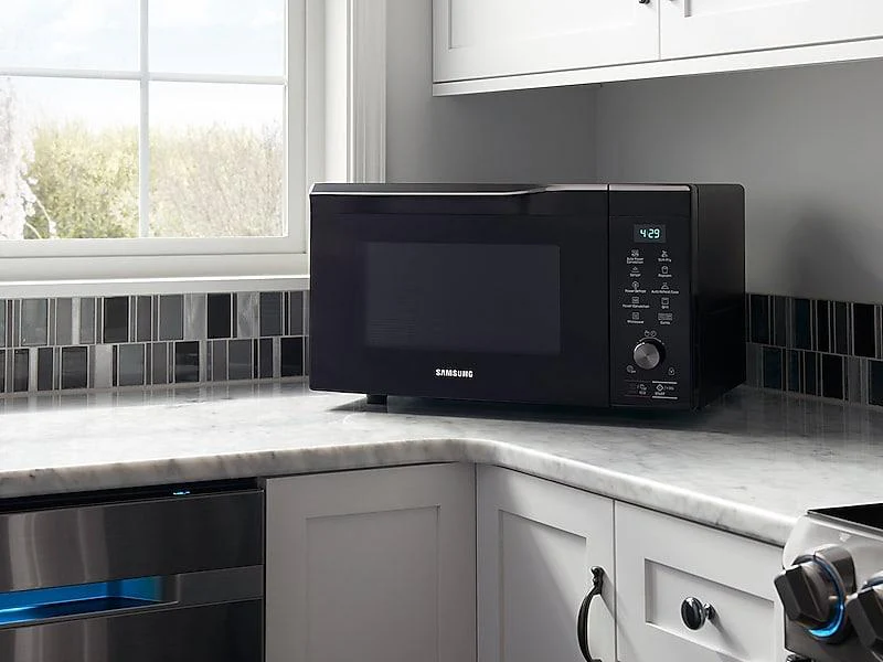 Samsung MC11K7035CG 1.1 cu. ft. PowerGrill Countertop Microwave with Power Convection in Black Stainless Steel - Image 5