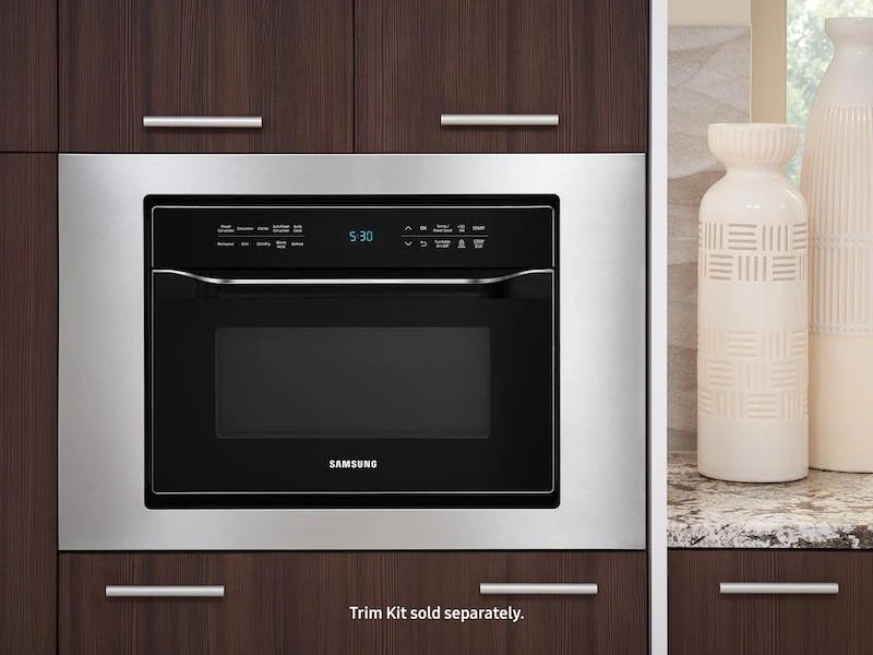 Samsung MC12J8035CT 1.2 cu. ft. PowerGrill Duo™ Countertop Microwave with Power Convection and Built-In Application in Black - Image 4