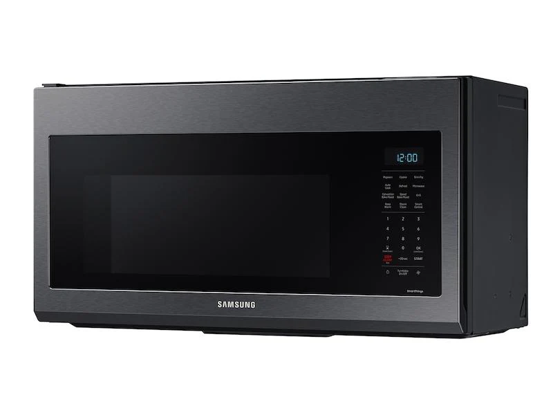 Samsung MC17T8000CG 1.7 cu ft. Smart Over-the-Range Microwave with Convection & Slim Fry™ in Black Stainless Steel - Image 4