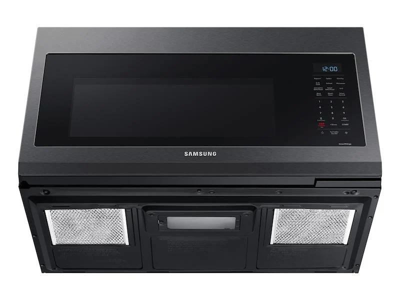 Samsung MC17T8000CG 1.7 cu ft. Smart Over-the-Range Microwave with Convection & Slim Fry™ in Black Stainless Steel - Image 7