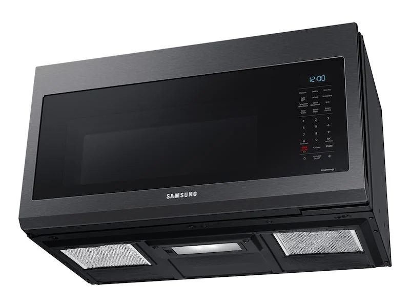 Samsung MC17T8000CG 1.7 cu ft. Smart Over-the-Range Microwave with Convection & Slim Fry™ in Black Stainless Steel - Image 8