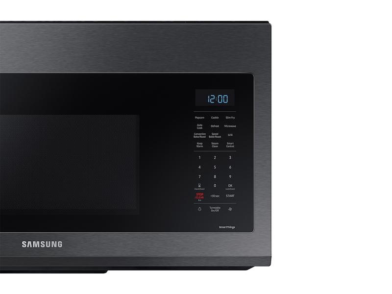 Samsung MC17T8000CG 1.7 cu ft. Smart Over-the-Range Microwave with Convection & Slim Fry™ in Black Stainless Steel - Image 9