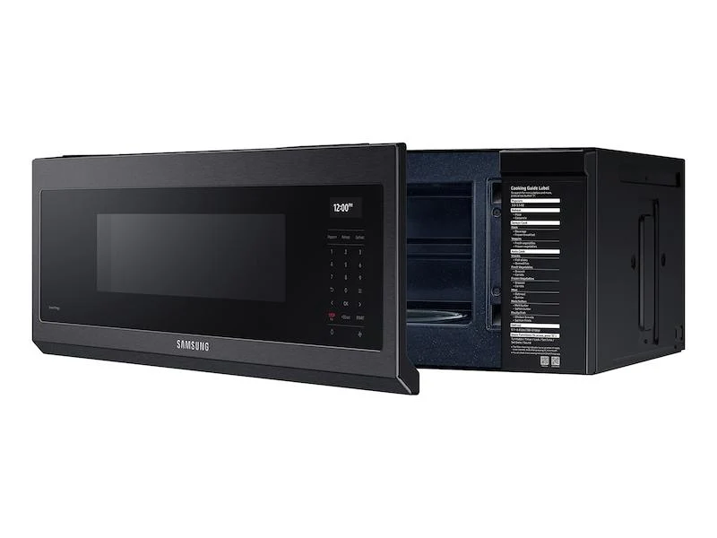 Samsung ME11A7710DG 1.1 cu. ft. Smart SLIM Over-the-Range Microwave with 550 CFM Hood Ventilation, Wi-Fi & Voice Control in Black Stainless Steel - Image 6