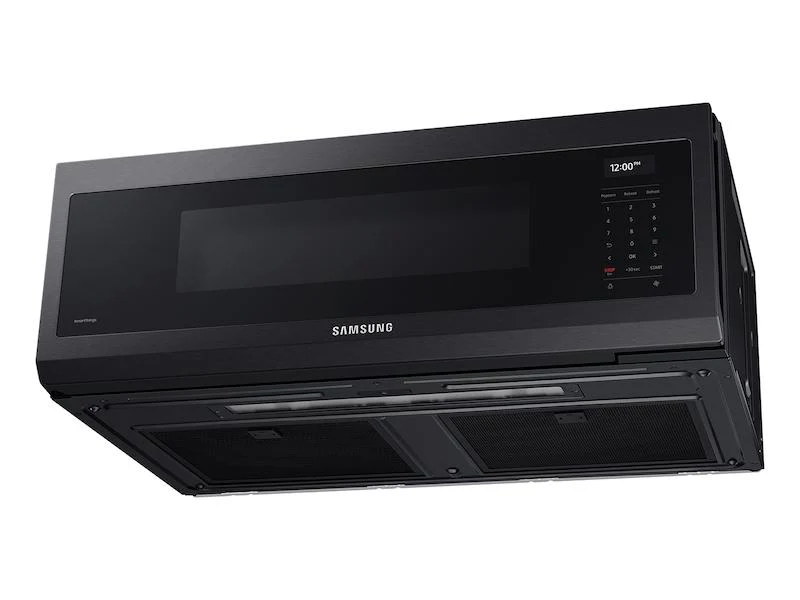 Samsung ME11A7710DG 1.1 cu. ft. Smart SLIM Over-the-Range Microwave with 550 CFM Hood Ventilation, Wi-Fi & Voice Control in Black Stainless Steel - Image 9