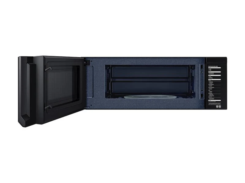 Samsung ME11CB751012AA 1.1 cu. ft. Bespoke Smart SLIM Over-the-Range Microwave with 400 CFM Hood Ventilation, Wi-Fi & Voice Control in White Glass - Image 4