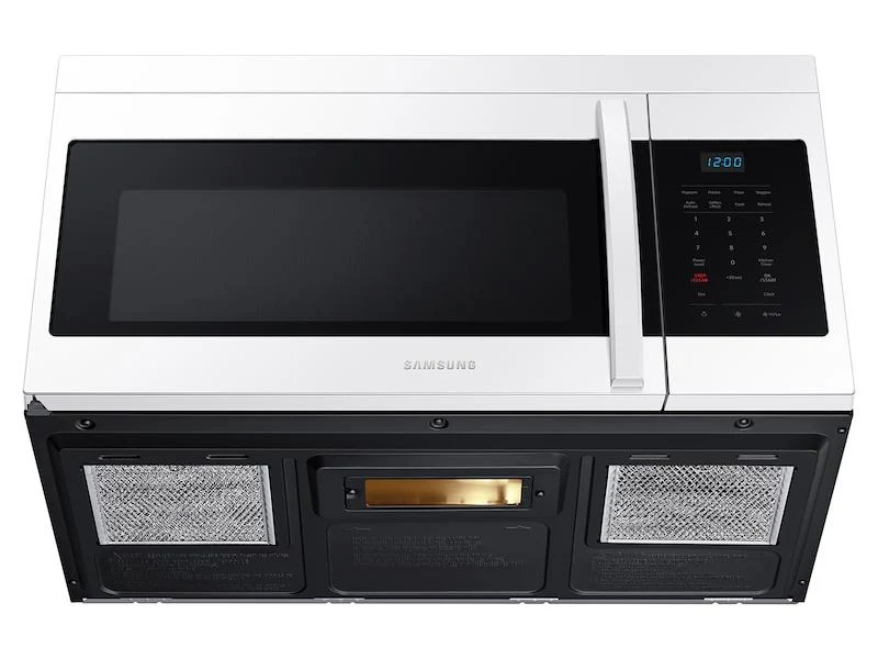 Samsung 1.6 cu. ft. Over-the-Range Microwave with Auto Cook in White - Image 7
