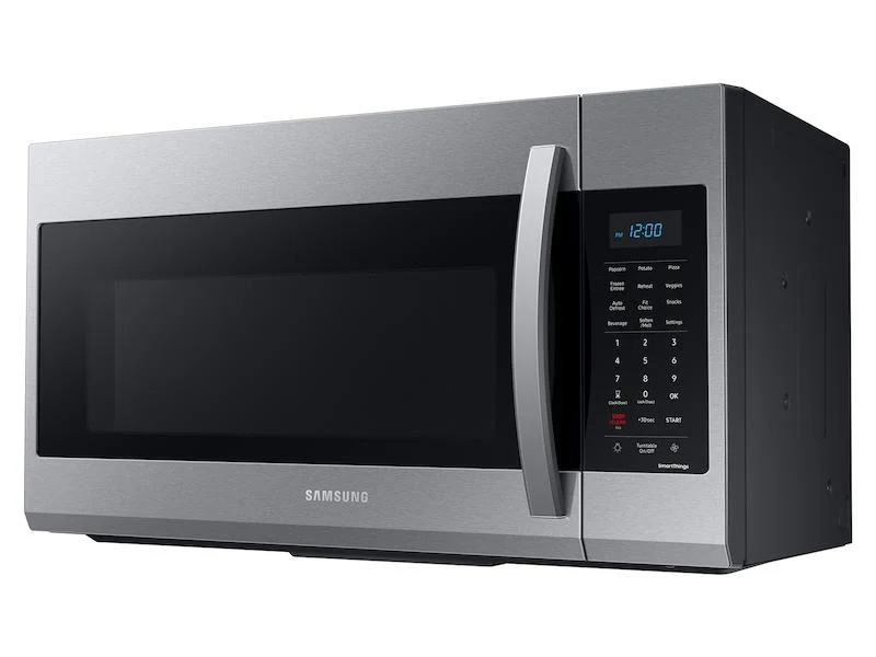 Samsung ME19A7041WS 1.9 cu. ft. Smart Over-the-Range Microwave with Wi-Fi and Sensor Cook in Stainless Steel - Image 2