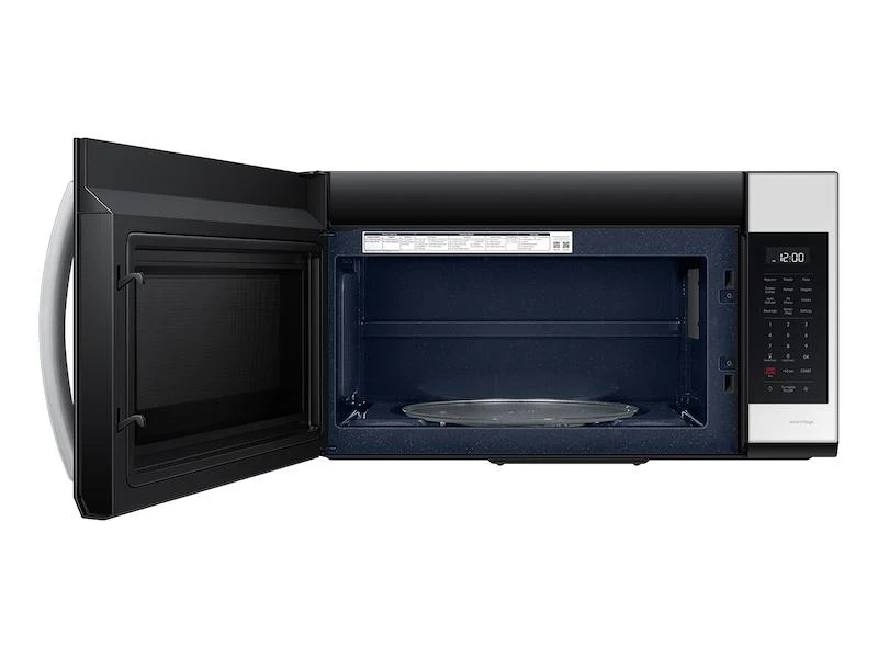 Bespoke Smart 1.9 cu. ft. Over-the-Range Microwave with Sensor Cook in White Glass - Image 5
