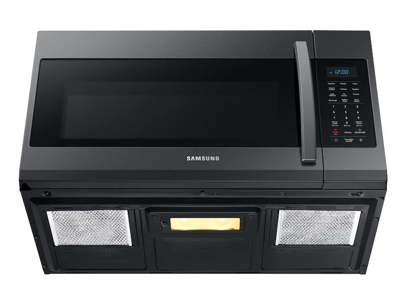 Samsung 1.9 cu. ft. Over-the-Range Microwave with Sensor Cooking in Black Stainless Steel - Image 4