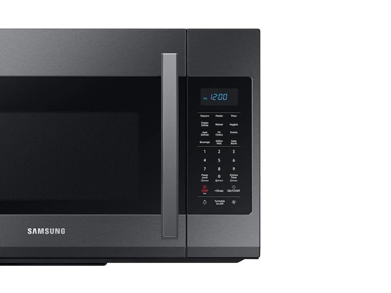 Samsung 1.9 cu. ft. Over-the-Range Microwave with Sensor Cooking in Black Stainless Steel - Image 5