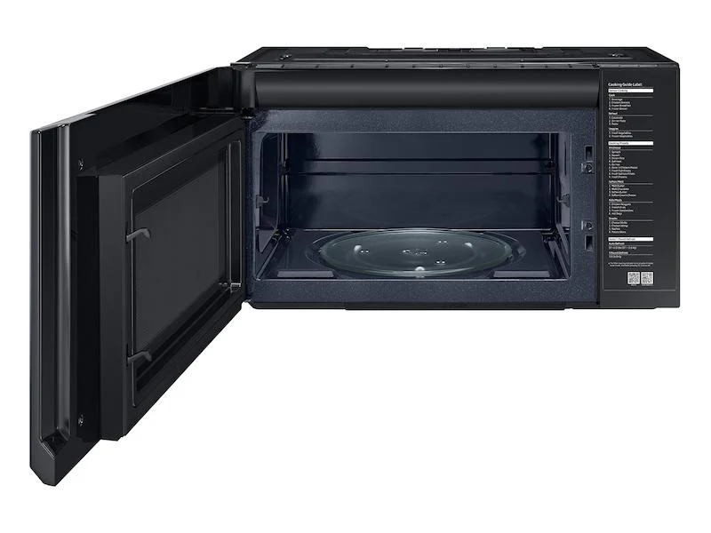 Samsung ME21A706BQN Bespoke Over-the-Range Microwave 2.1 cu. ft. with Sensor Cooking in Fingerprint Resistant Navy Steel - Image 5