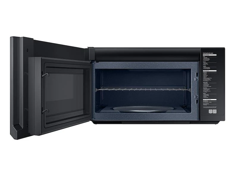 Samsung Bespoke Over-the-Range Microwave 2.1 cu. ft. with Sensor Cooking in White Glass - Image 4