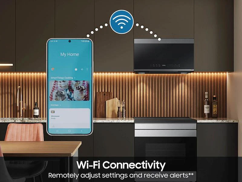 Samsung ME21DG6700SR Bespoke Over-the-Range Microwave - Image 7
