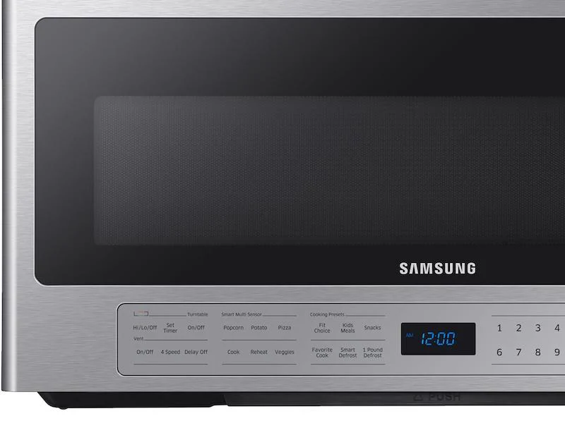Samsung ME21K6000AS 2.1 cu. ft. Over The Range Microwave with Ceramic Enamel Interior - Image 3