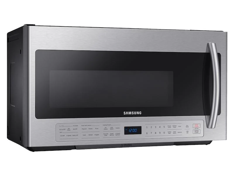 Samsung ME21K6000AS 2.1 cu. ft. Over The Range Microwave with Ceramic Enamel Interior - Image 7