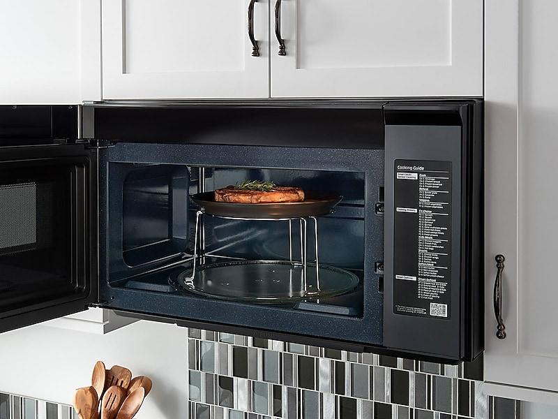 2.1 cu. ft. Over-the-Range Microwave with PowerGrill in Fingerprint Resistant Black Stainless Steel - Image 4