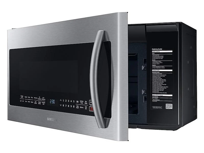 Samsung ME21K7010DS 2.1 cu. ft. Over The Range Microwave with PowerGrill and Ceramic Enamel Interior - Image 5