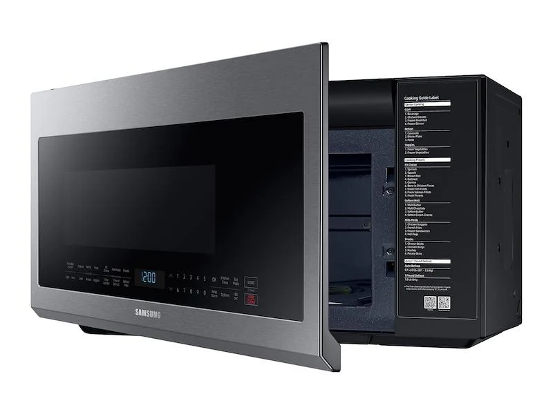Samsung 2.1 cu. ft. Over-the-Range Microwave with Sensor Cooking in Fingerprint Resistant Stainless Steel - Image 6