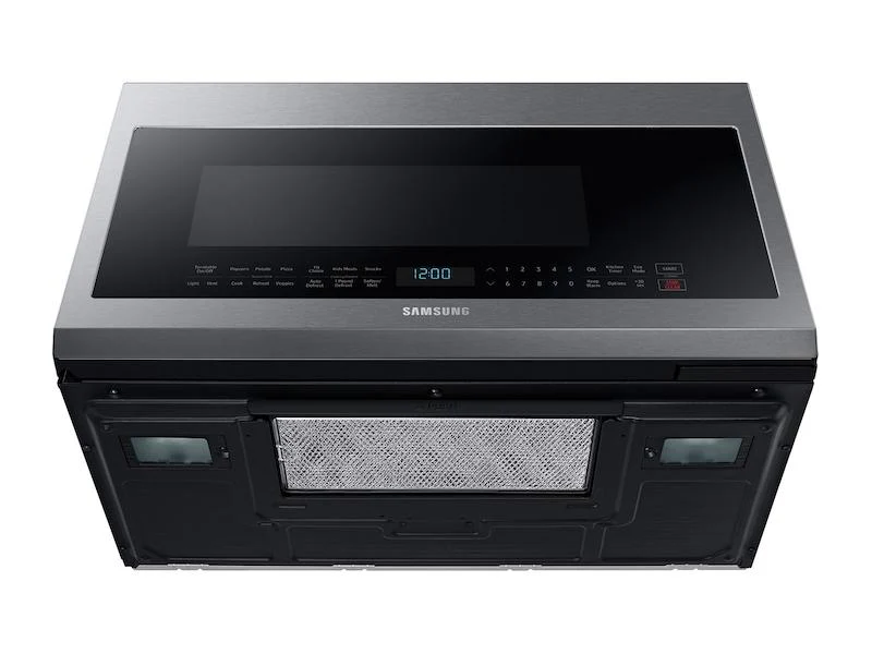 Samsung 2.1 cu. ft. Over-the-Range Microwave with Sensor Cooking in Fingerprint Resistant Stainless Steel - Image 7