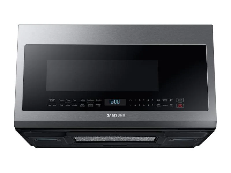 Samsung 2.1 cu. ft. Over-the-Range Microwave with Sensor Cooking in Fingerprint Resistant Stainless Steel - Image 9