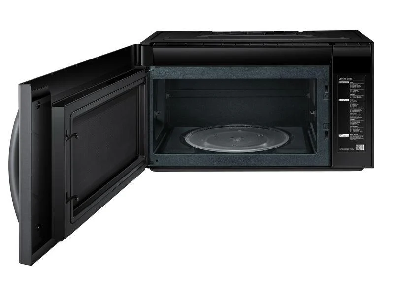 Samsung 2.1 cu. ft. Over-the-Range Microwave with Sensor Cooking in Fingerprint Resistant Black Stainless Steel - Image 2