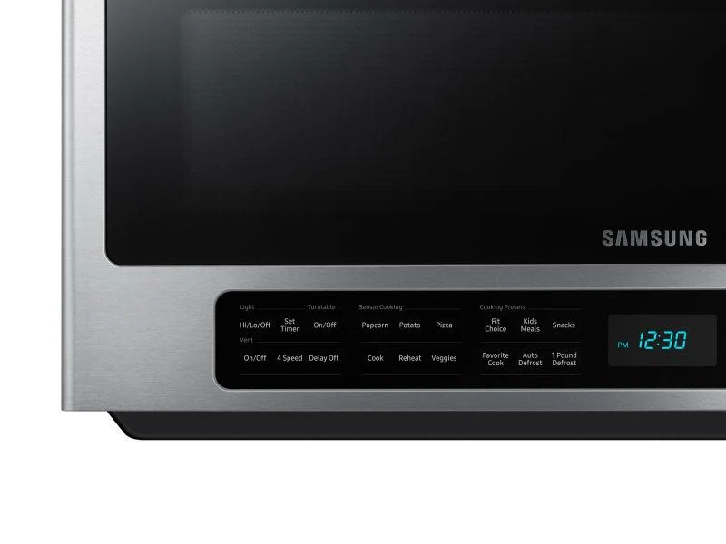 Samsung 2.1 cu. ft. Over-the-Range Microwave with Sensor Cooking in Fingerprint Resistant Stainless Steel - Image 10
