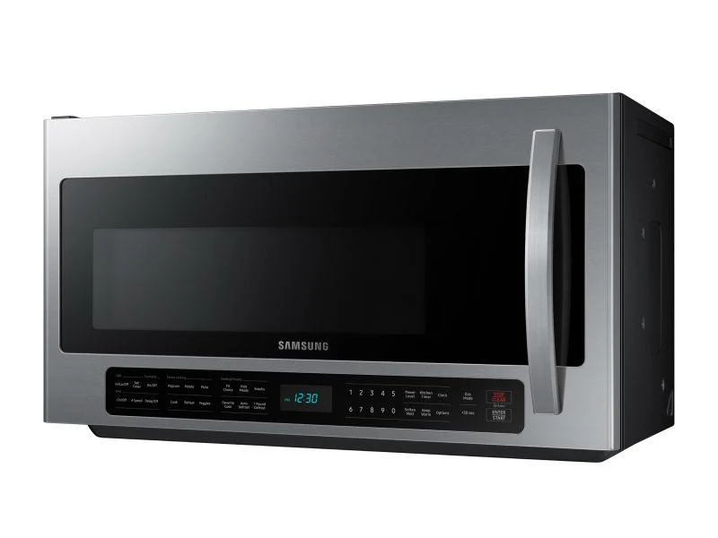 Samsung 2.1 cu. ft. Over-the-Range Microwave with Sensor Cooking in Fingerprint Resistant Stainless Steel - Image 4