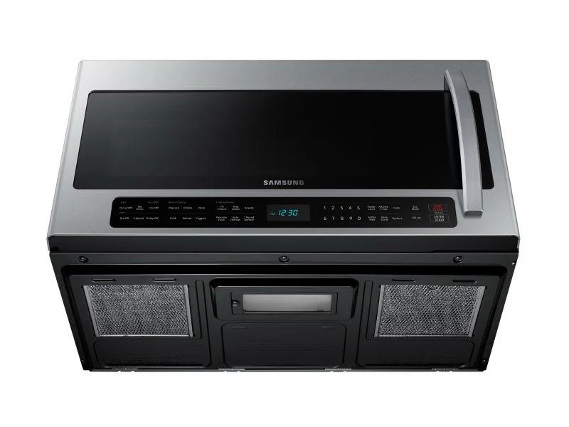 Samsung 2.1 cu. ft. Over-the-Range Microwave with Sensor Cooking in Fingerprint Resistant Stainless Steel - Image 8