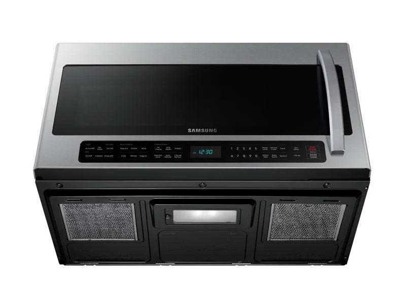Samsung 2.1 cu. ft. Over-the-Range Microwave with Sensor Cooking in Fingerprint Resistant Stainless Steel - Image 9