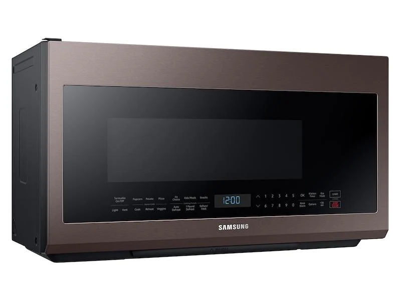 Bespoke Over-the-Range Microwave 2.1 cu. ft. with Sensor Cooking in Fingerprint Resistant Tuscan Stainless Steel - Image 10