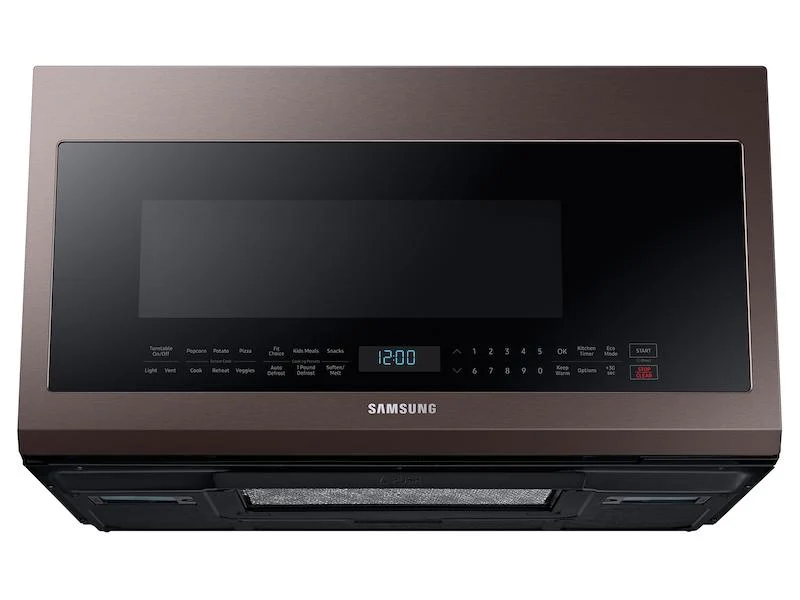 Bespoke Over-the-Range Microwave 2.1 cu. ft. with Sensor Cooking in Fingerprint Resistant Tuscan Stainless Steel - Image 11