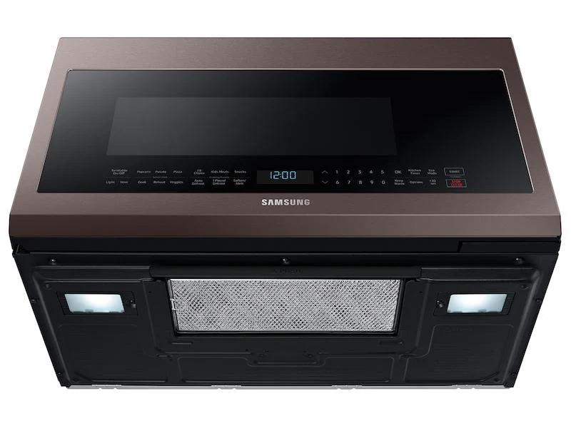 Bespoke Over-the-Range Microwave 2.1 cu. ft. with Sensor Cooking in Fingerprint Resistant Tuscan Stainless Steel - Image 12