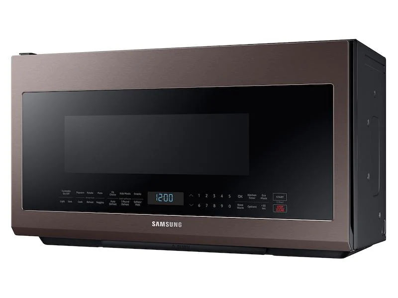 Bespoke Over-the-Range Microwave 2.1 cu. ft. with Sensor Cooking in Fingerprint Resistant Tuscan Stainless Steel - Image 7