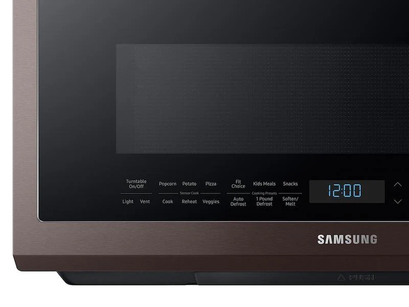Bespoke Over-the-Range Microwave 2.1 cu. ft. with Sensor Cooking in Fingerprint Resistant Tuscan Stainless Steel - Image 9