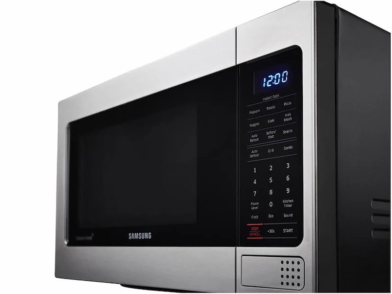 Samsung 1.1 cu. ft Countertop Microwave with Grilling Element in Stainless Steel - Image 4