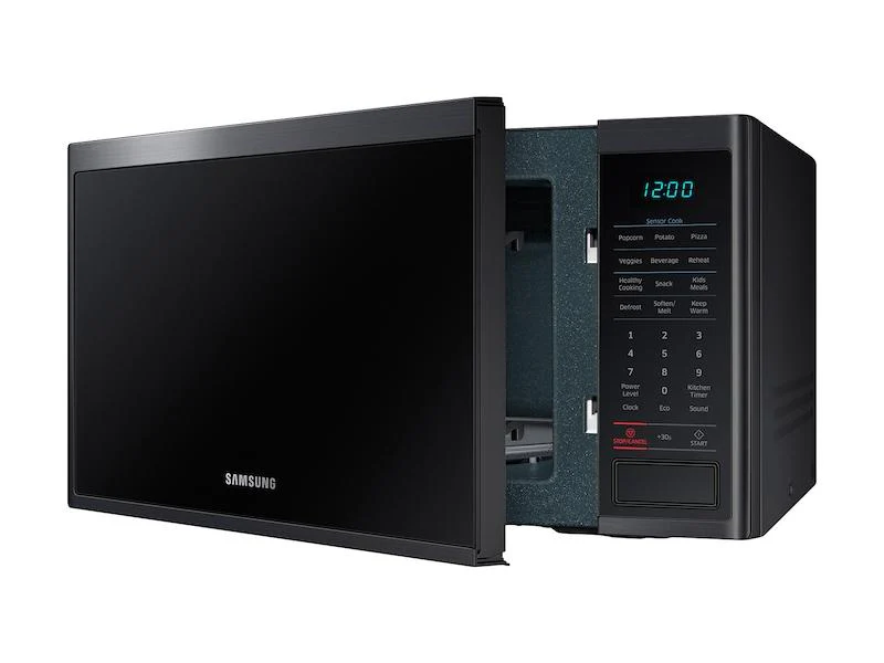 Samsung MS14K6000AG 1.4 cu. ft. Countertop Microwave with Sensor Cooking in Fingerprint Resistant Black Stainless Steel - Image 5