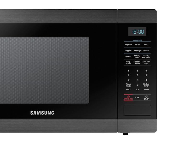 1.9 cu. ft. Countertop Microwave with Sensor Cooking in Fingerprint Resistant Black Stainless Steel - Image 4
