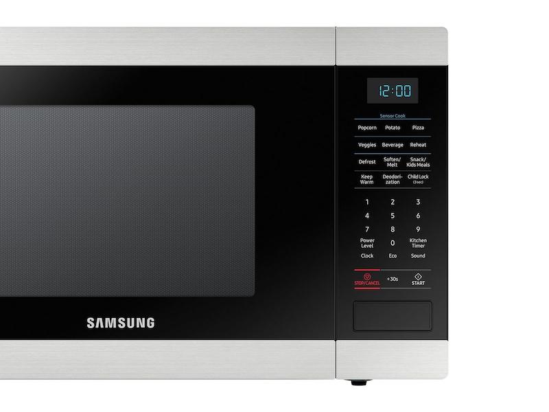 Samsung 1.9 cu. ft. Countertop Microwave with Sensor Cooking in Stainless Steel - Image 4