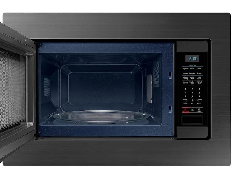 Samsung 1.9 cu. ft. Countertop Microwave for Built-In Application in Black - Image 4