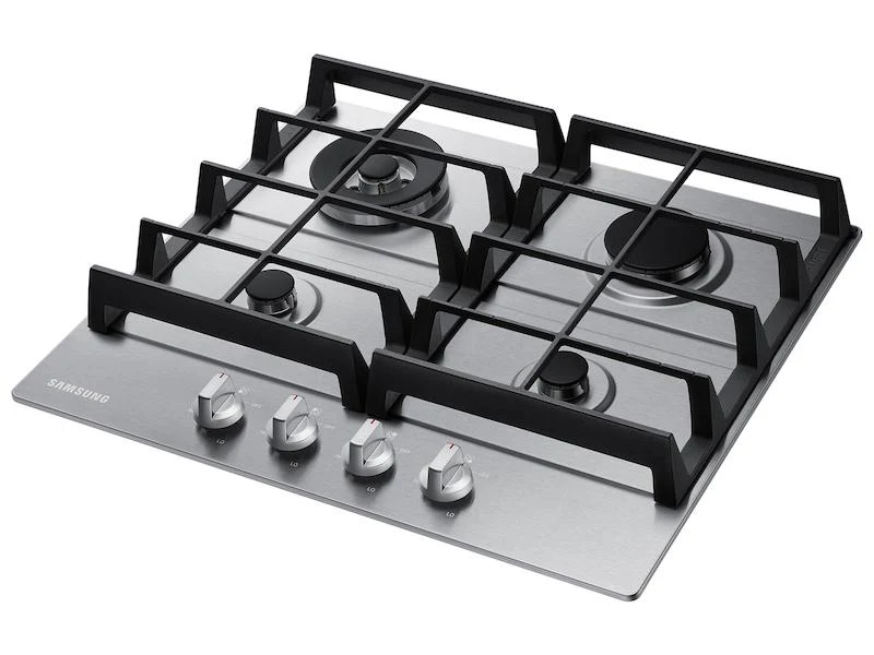 24" Gas Cooktop in Stainless Steel - Image 3