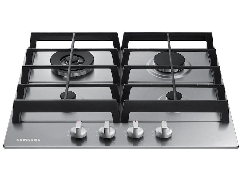 24" Gas Cooktop in Stainless Steel - Image 5